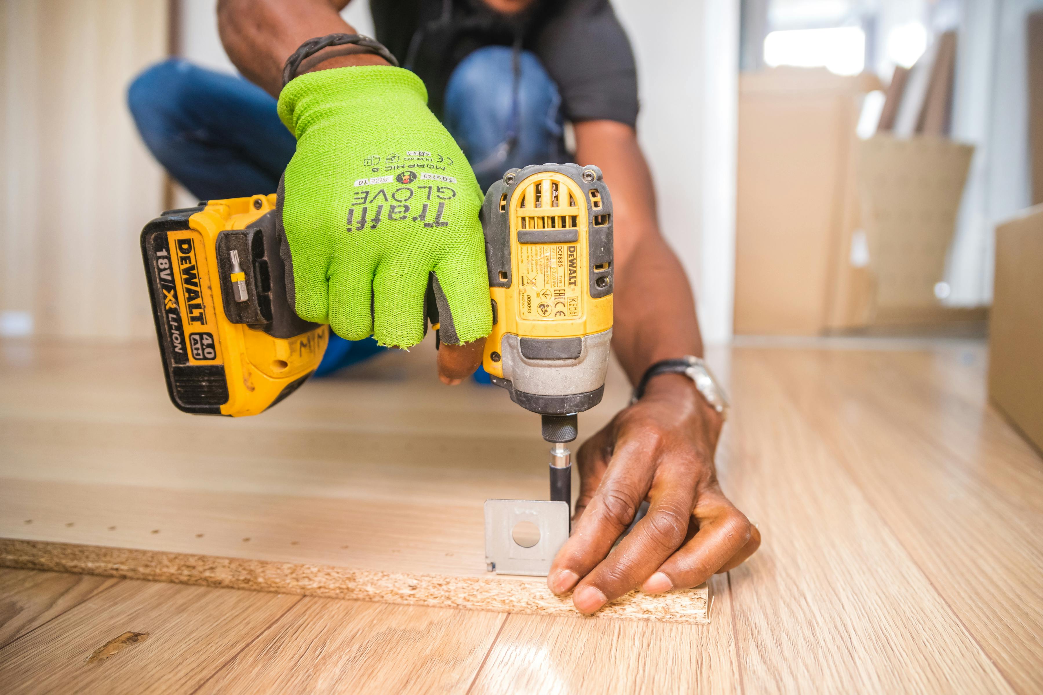 Wood Flooring Install